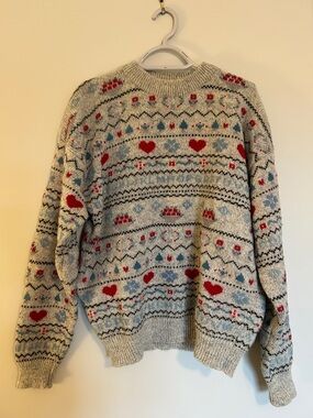 Vintage Fair Isle sweater